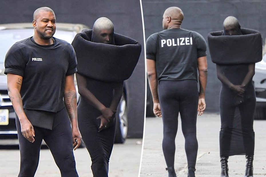 Kanye West's 'wife' Bianca Censori's church outfit compared to a condom