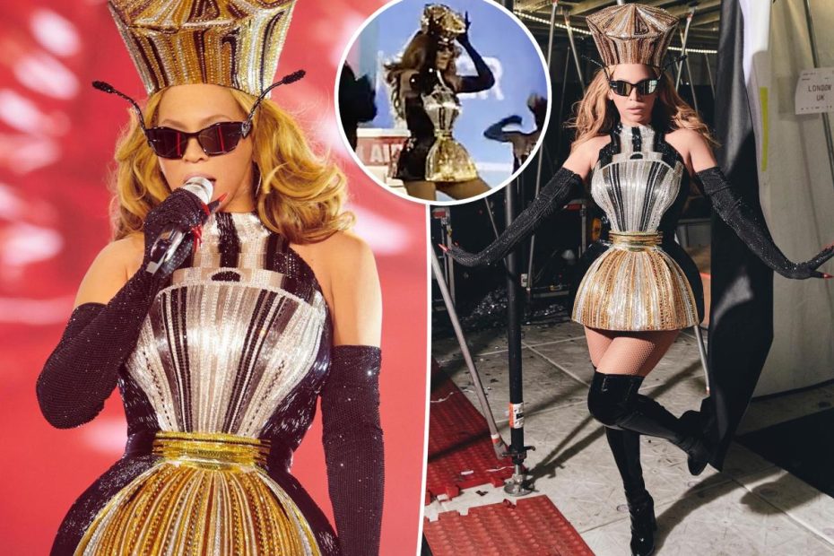 Beyoncé dances through wardrobe malfunction on 'Renaissance' tour